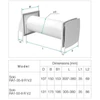 VENTS SOLO RA-1-50-9 R V.2 EGYHELYISÉGES EGYCSÖVES HŐVISSZANYERŐS LÉGKEZELŐ BERENDEZÉS