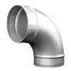 Fém légcsatorna könyök idom 90° - Ø 80 mm