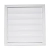 Műanyag szellőzőrács gravitációs zsaluval 464x422 mm