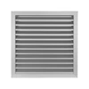 Alumínium szellőzőrács fix zsaluval GRW 315x315 mm 