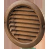 szellőzőrács mahagóni színű rovarhálóval 100mm