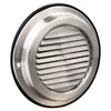 Rozsdamentes szellőzőrács fix zsaluval Ø 100 mm