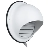 Szellőzőrács esővédő fedélell