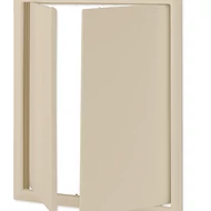 MŰANYAG SZERVIZAJTÓ 400X400 bézs