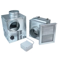 Kandalló ventilátor és szűrő szett Ø 125 mm