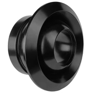 Fekete állítható légfúvóka, fém,