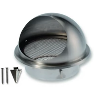 Rozsdamentes acél kültéri esővédő rács 160 mm