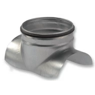 Nyeregidom 90°-os, gumitömítéses 400/080