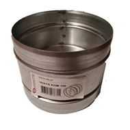 Fém visszacsapószelep rugós 125 mm