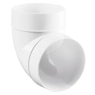 90° könyök idom Ø 100  - műanyag