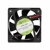 Kis műszerventilátor SAF-230V DC - 12V/60x60x20 (4500 RPM) 