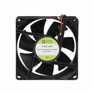 Műszerventilátor SAF-12V DC - 12V/80x80x25 (2600 rpm)