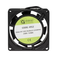 Kis műszerventilátor SAF-230V AC - 230V/80x80x25 (2350 RPM)