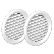 Műanyag szellőzőrács rovarhálóval 50mm/ 2db