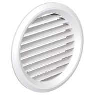 Műanyag szellőzőrács rovarhálóval 100mm