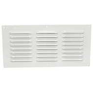 Fém szellőzőrács rovarhálóval 305x150