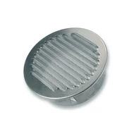 Fém szellőzőrács rovarhálóval 160 mm