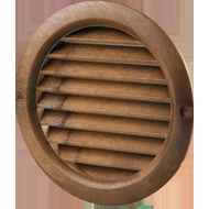 szellőzőrács mahagóni színű rovarhálóval 100mm