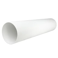 Merev PVC szellőzőcső Ø100mm/1m