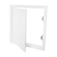 Fém szervizajtó fogantyúval 398x598