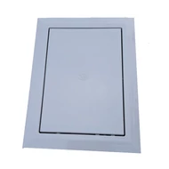 műanyag szervízajtó grey