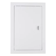 RVDR szervízajtó fogantyúval, fehér