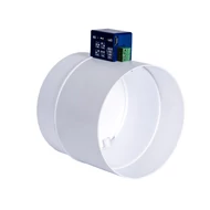 PVC elektromos visszacsapó szelep Ø 125 mm