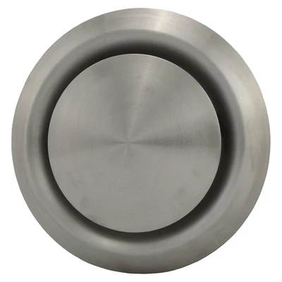 Rozsdamentes acél  elszívó légszelep Ø 125 mm