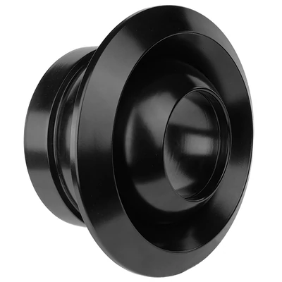 Fekete állítható légfúvóka, fém,