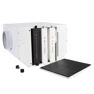 Szűrődoboz HEPA és szénszűrővel F-BOX Ø100 mm