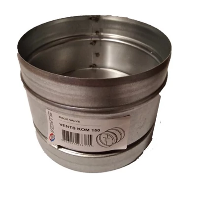 Fém visszacsapószelep rugós 150 mm