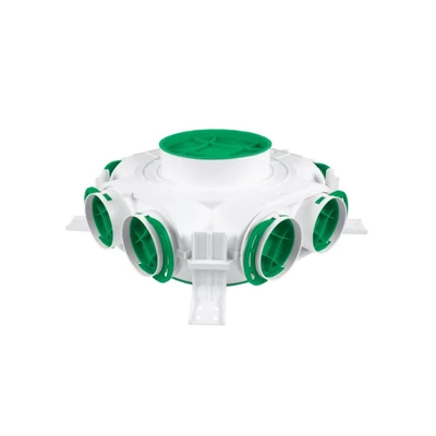 Awenta PRO VCB160/200/75-8 műanyag osztódoboz csatlakozó csonkkal