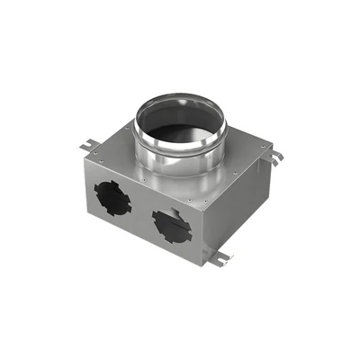 Fém osztódoboz 160/75x2