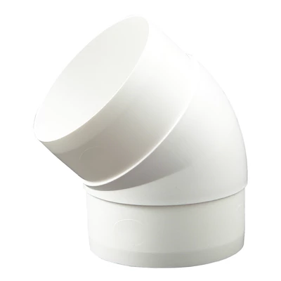 45° könyök idom Ø 150  - műanyag