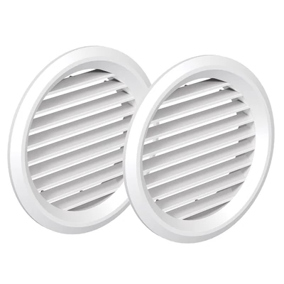 Műanyag szellőzőrács rovarhálóval 50mm/ 2db