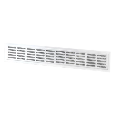 Szellőzőrács ajtóba, bútorba, szigetelésbe, fehér