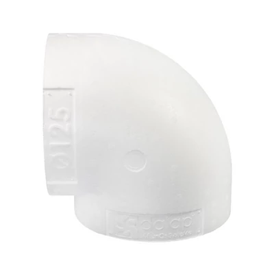 EPS polisztirol 90° könyök szigetelés DN 125 mm