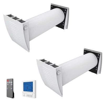 Dalap ZEPHIR SIMPLE DOUBLE szett egyhelyiséges hővisszanyerő