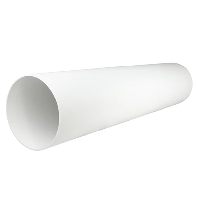Merev PVC szellőzőcső Ø100mm/1m