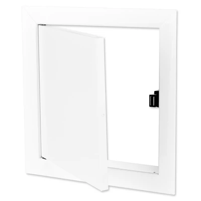 Fém szervizajtó mágneszárral RVM 298x398