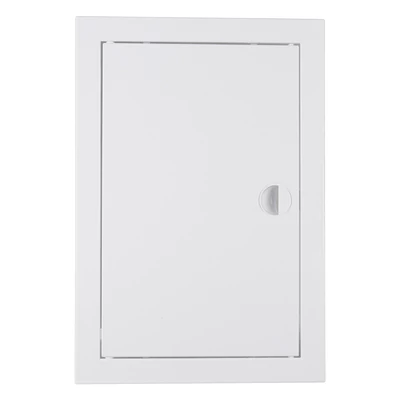 RVDR szervízajtó fogantyúval, fehér